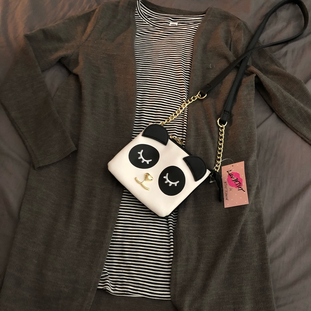 MWT Betsey Johnson Panda Crossbody Purse
